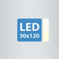 LED paneel 30x120 dimbaar