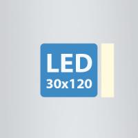 LED  paneel 30x120 3000 kelvin