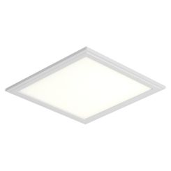 LED paneel SL 30x30 - 18 watt - 4000K - dimbaar - 1600 lm - witte rand - snoer en stekker (2 stuks)