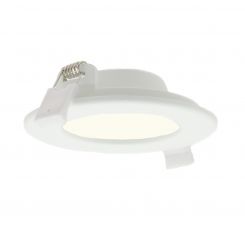 LED downlight - 6 watt - 4000K - rond 115 mm - gatmaat 105 mm  - met snoer en stekker