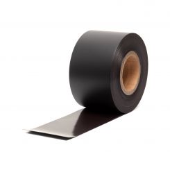 Magneetband 100 mm, mat zwart
