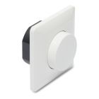 Led Dimmer inbouw 280W fase afsnijding, met afdekraam modern wit