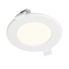 LED downlight - 6 watt - 4000K - rond 115 mm - gatmaat 105 mm  - adereind aansluiting